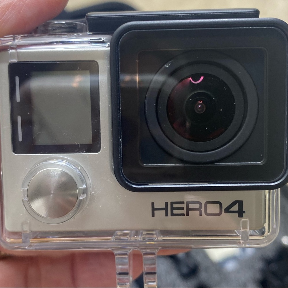 GO Pro Hero4 Camera, Case and Accessories